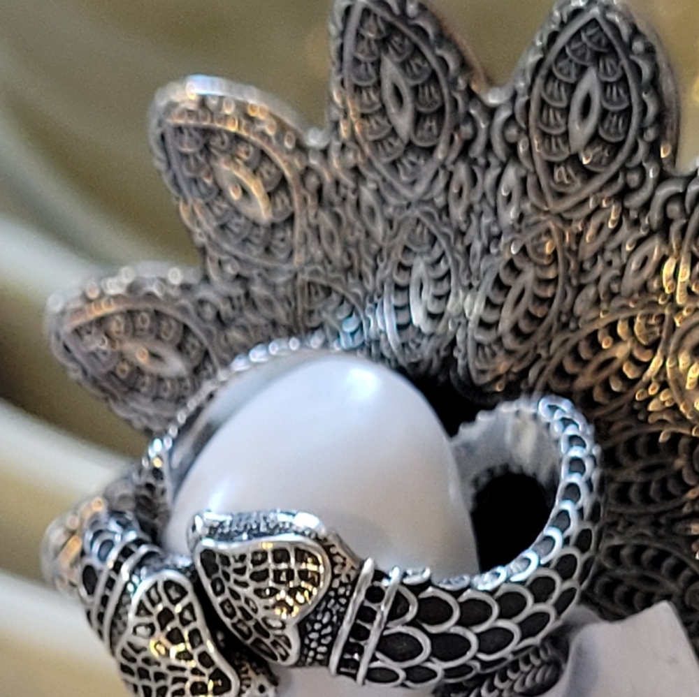 Fabulous Authentic Statement Sterling Silver Marm… - image 3